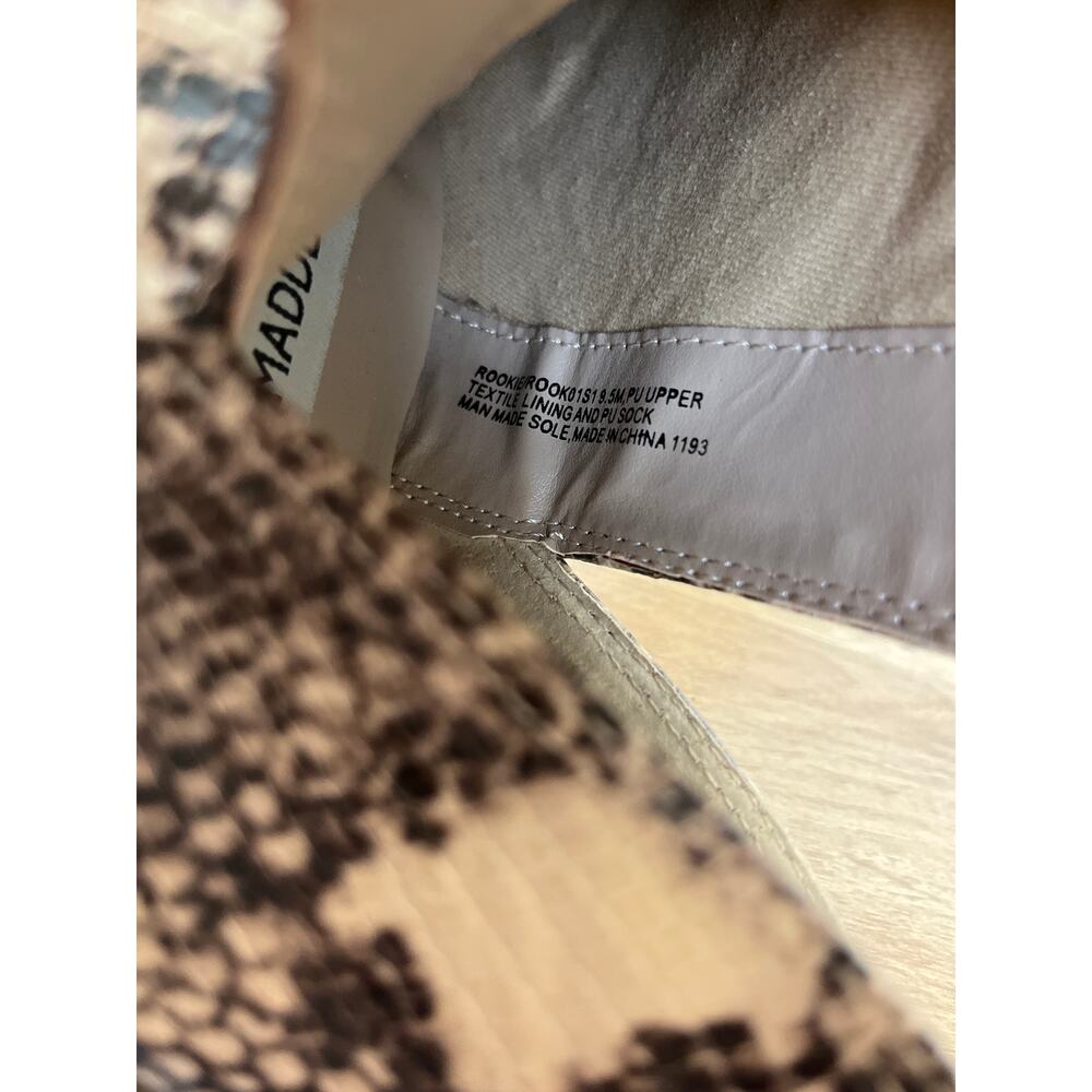 Steve Madden Womens Rookie Snake Python Print Boo… - image 6